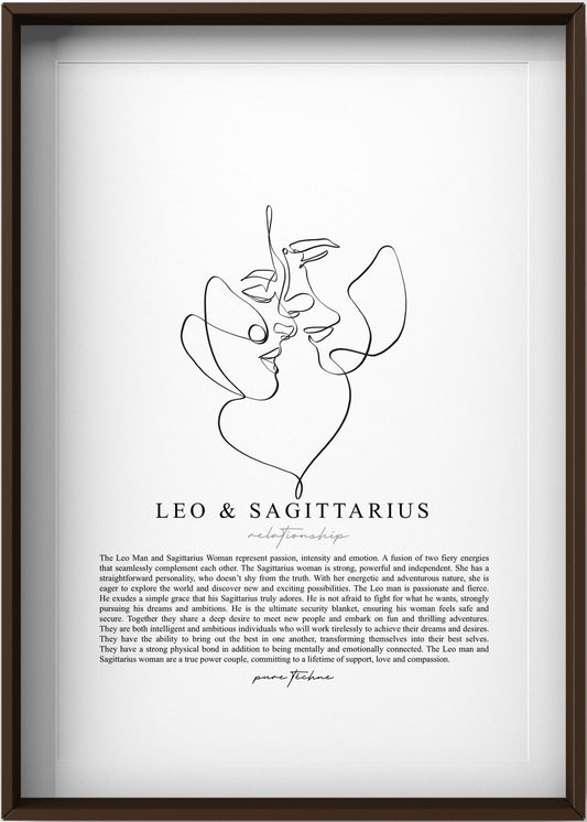 Leo Man & Sagittarius Woman