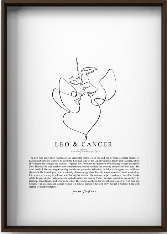 Leo Man & Cancer Woman