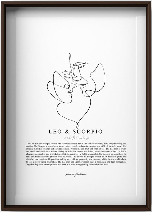 Leo Man & Scorpio Woman