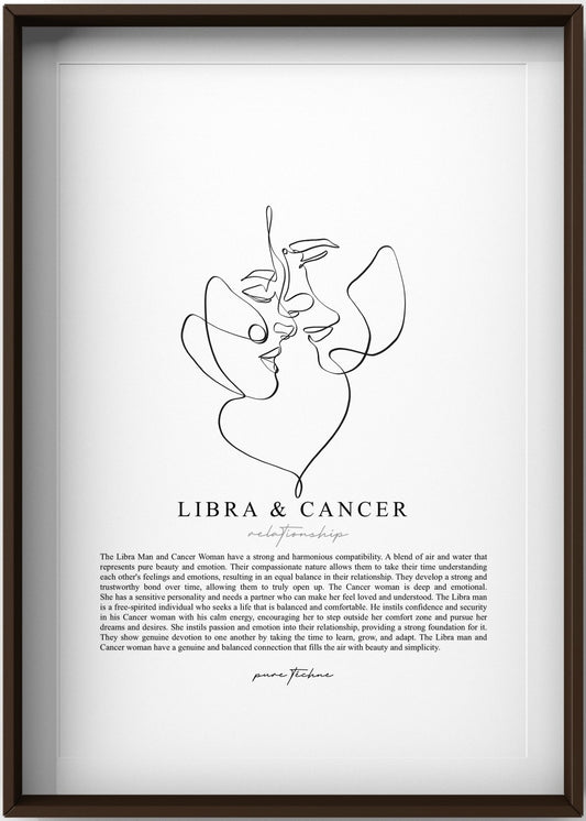 Libra Man & Cancer Woman