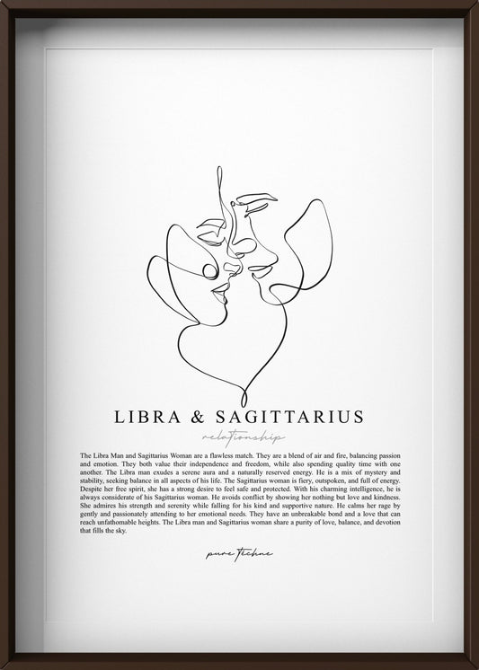 Libra Man & Sagittarius Woman