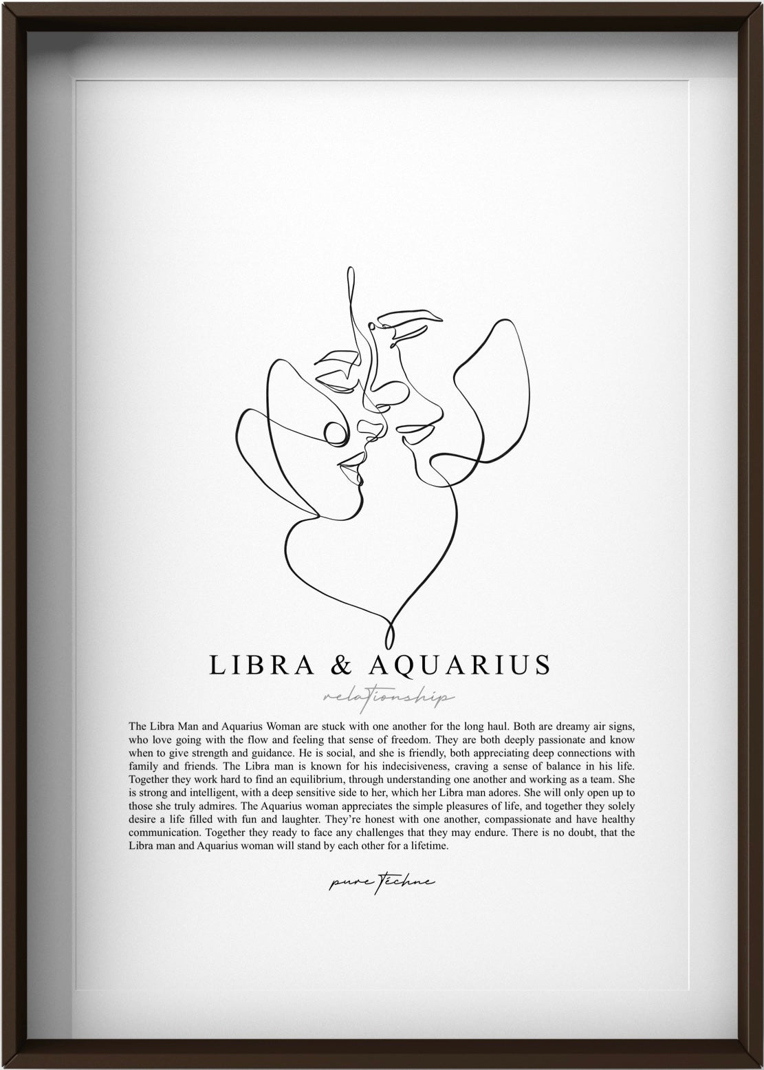 Libra Man & Aquarius Woman
