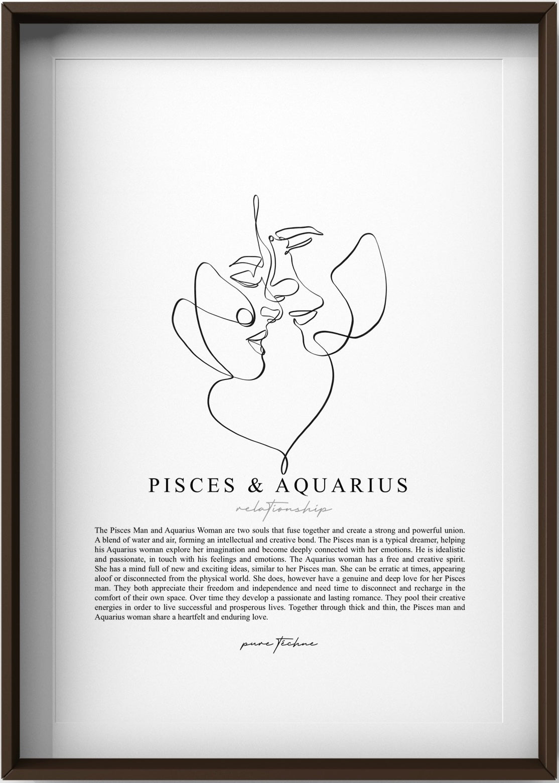 Pisces Man & Aquarius Woman