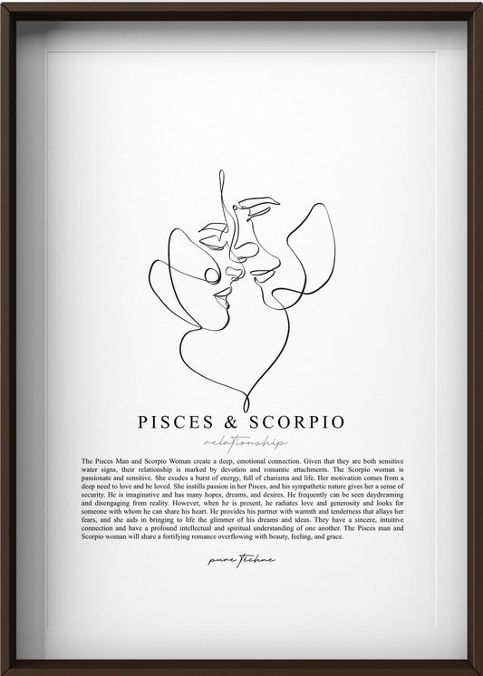 Pisces Man & Scorpio Woman