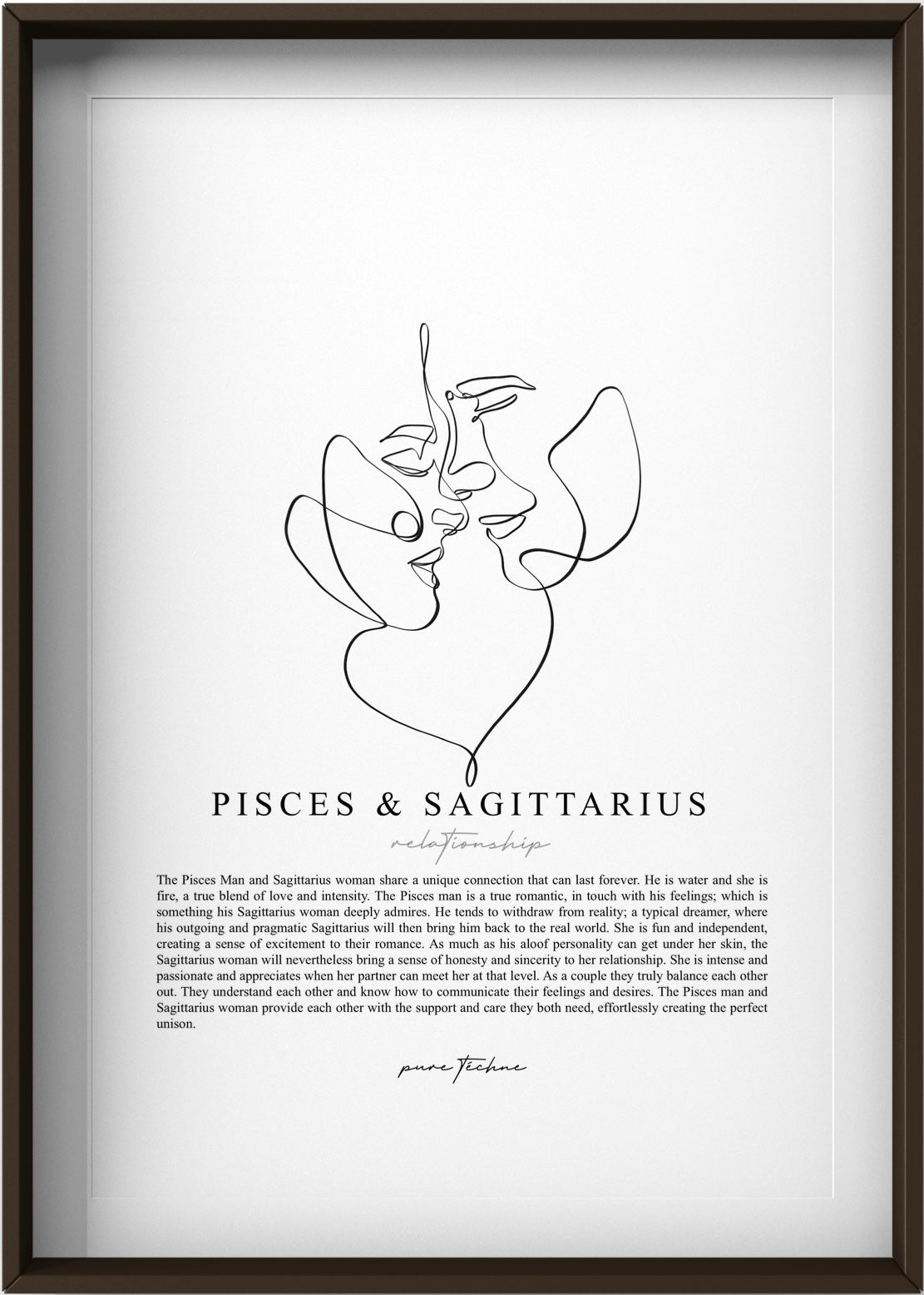 Pisces Man & Sagittarius Woman