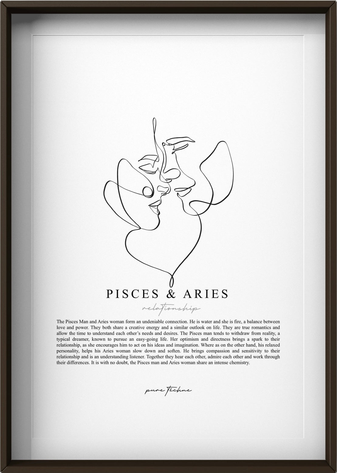 Pisces Man & Aries Woman Pure Téchne