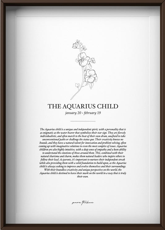 The Aquarius Child