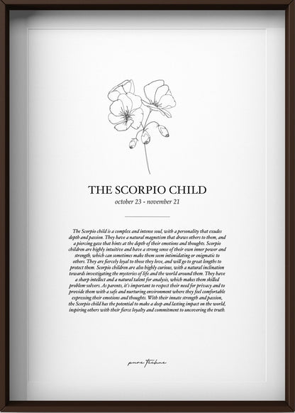 The Scorpio Child