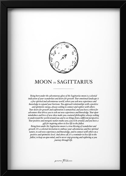 The Sagittarius Moon
