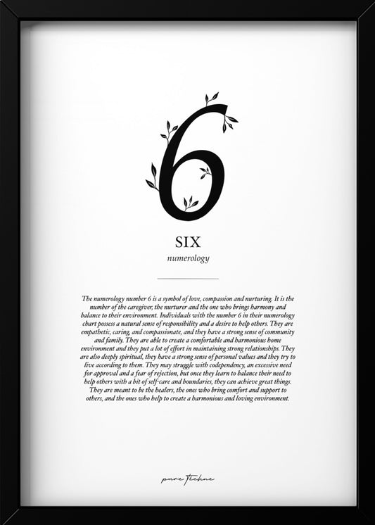 Number Six - Numerology