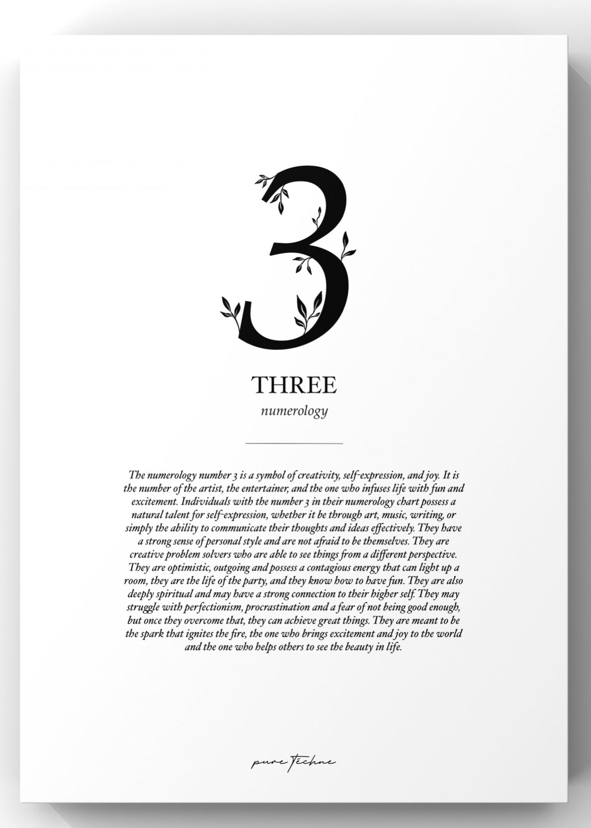 Number Three - Numerology