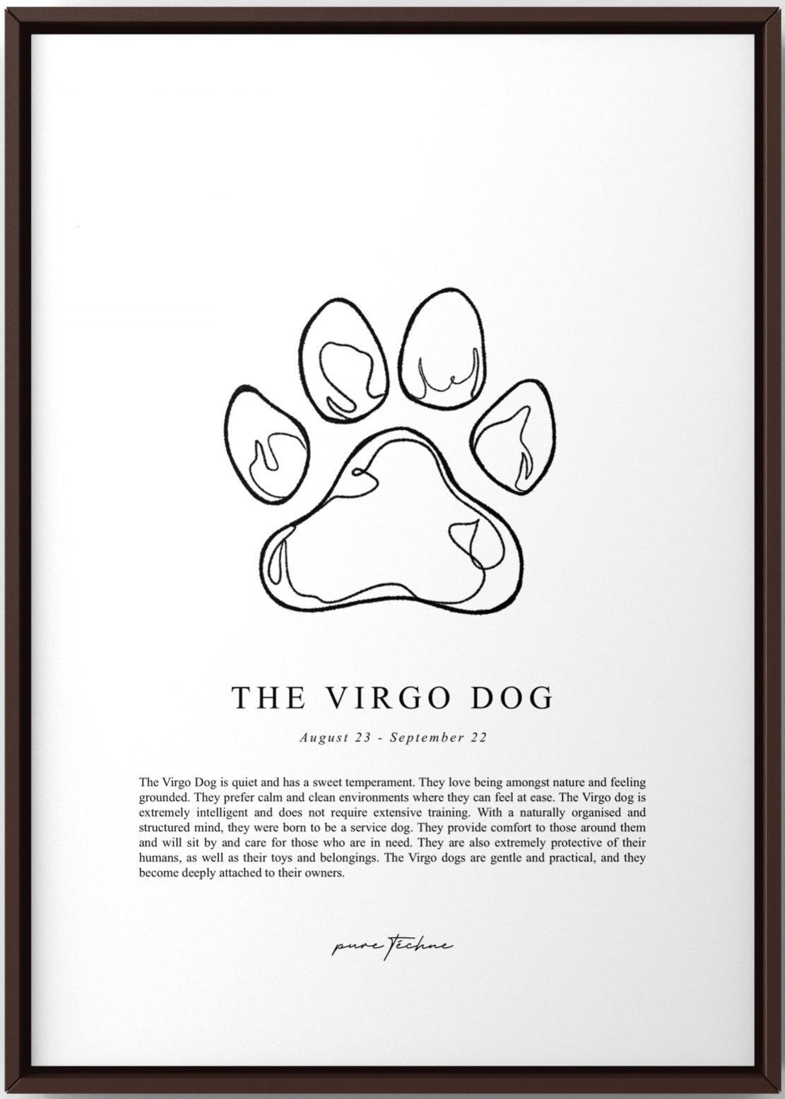 The 'Virgo' Dog