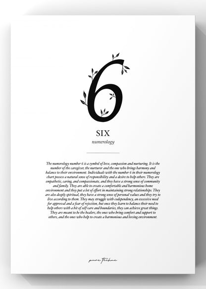 Number Six - Numerology