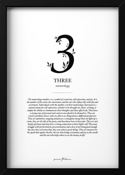 Number Three - Numerology
