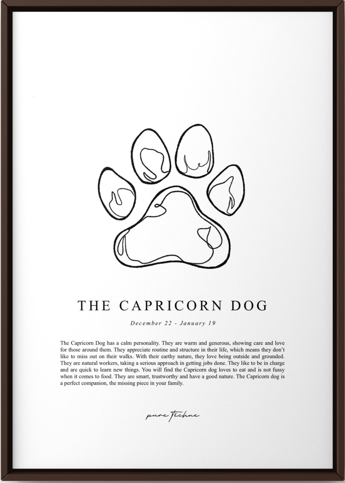The 'Capricorn' Dog