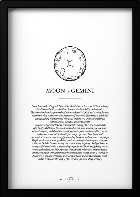 The Gemini Moon