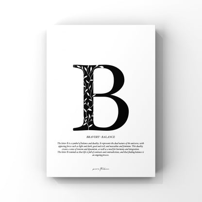 The Letter B
