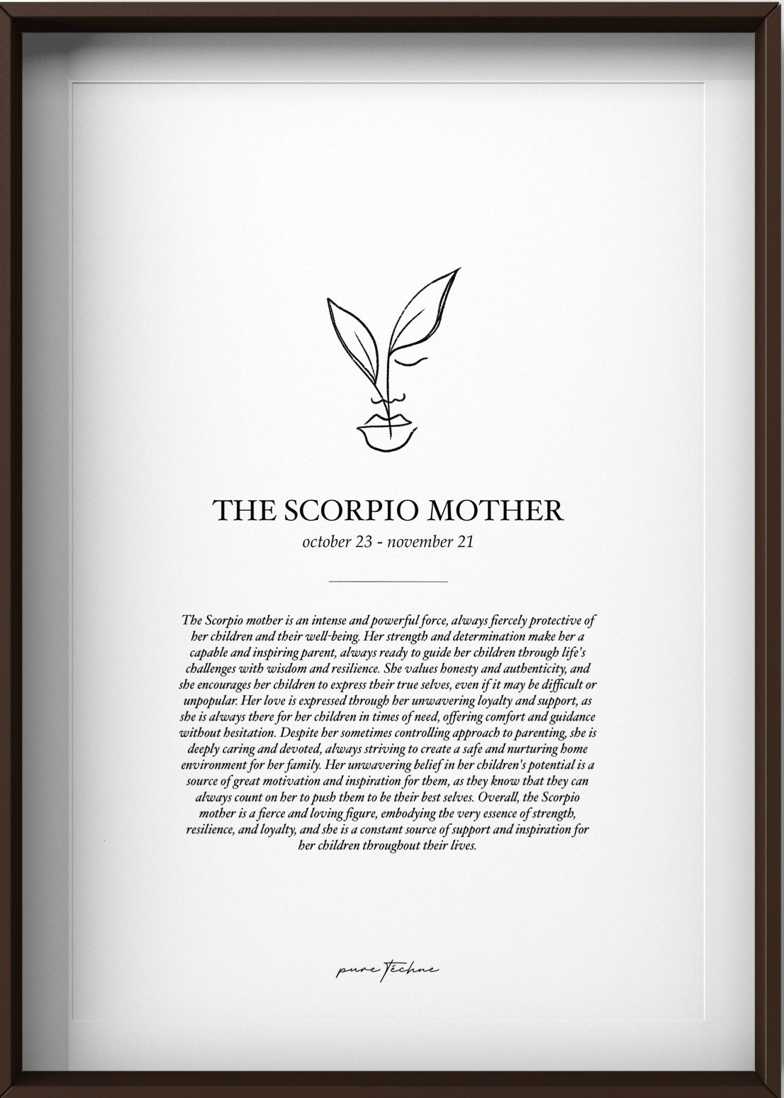 The Scorpio Mother