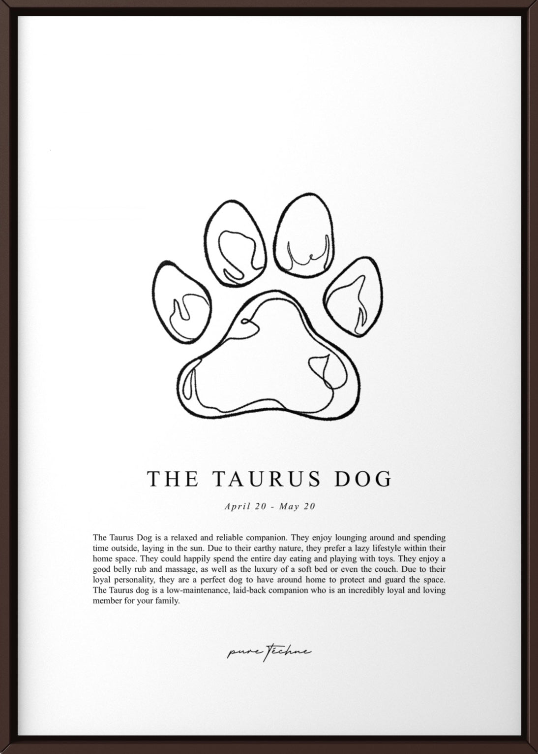 The 'Taurus' Dog