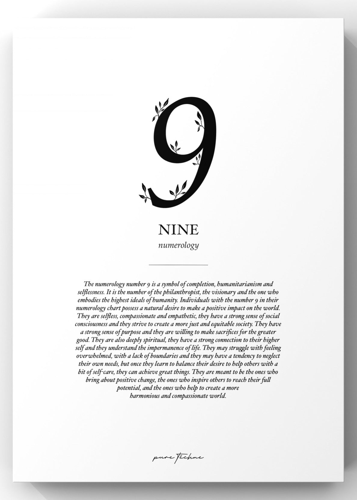 Number Nine - Numerology