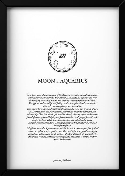 The Aquarius Moon