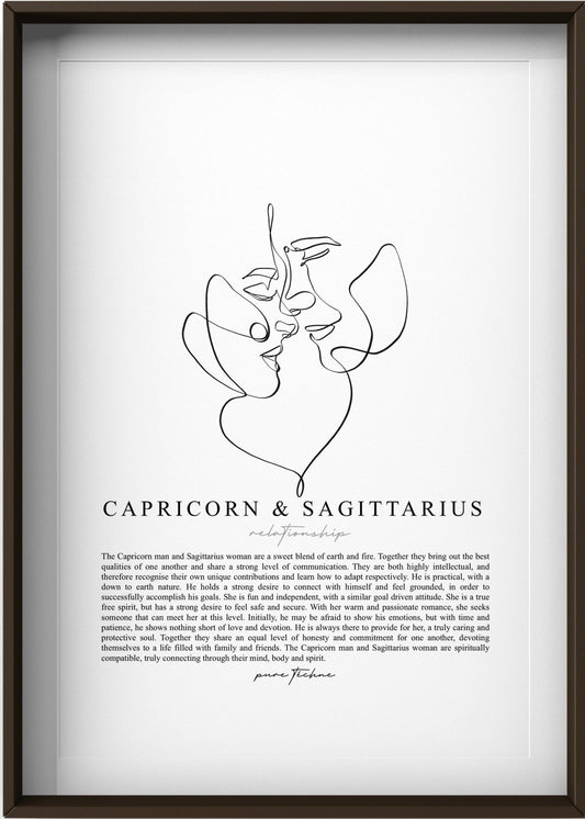 Capricorn Man & Sagittarius Woman