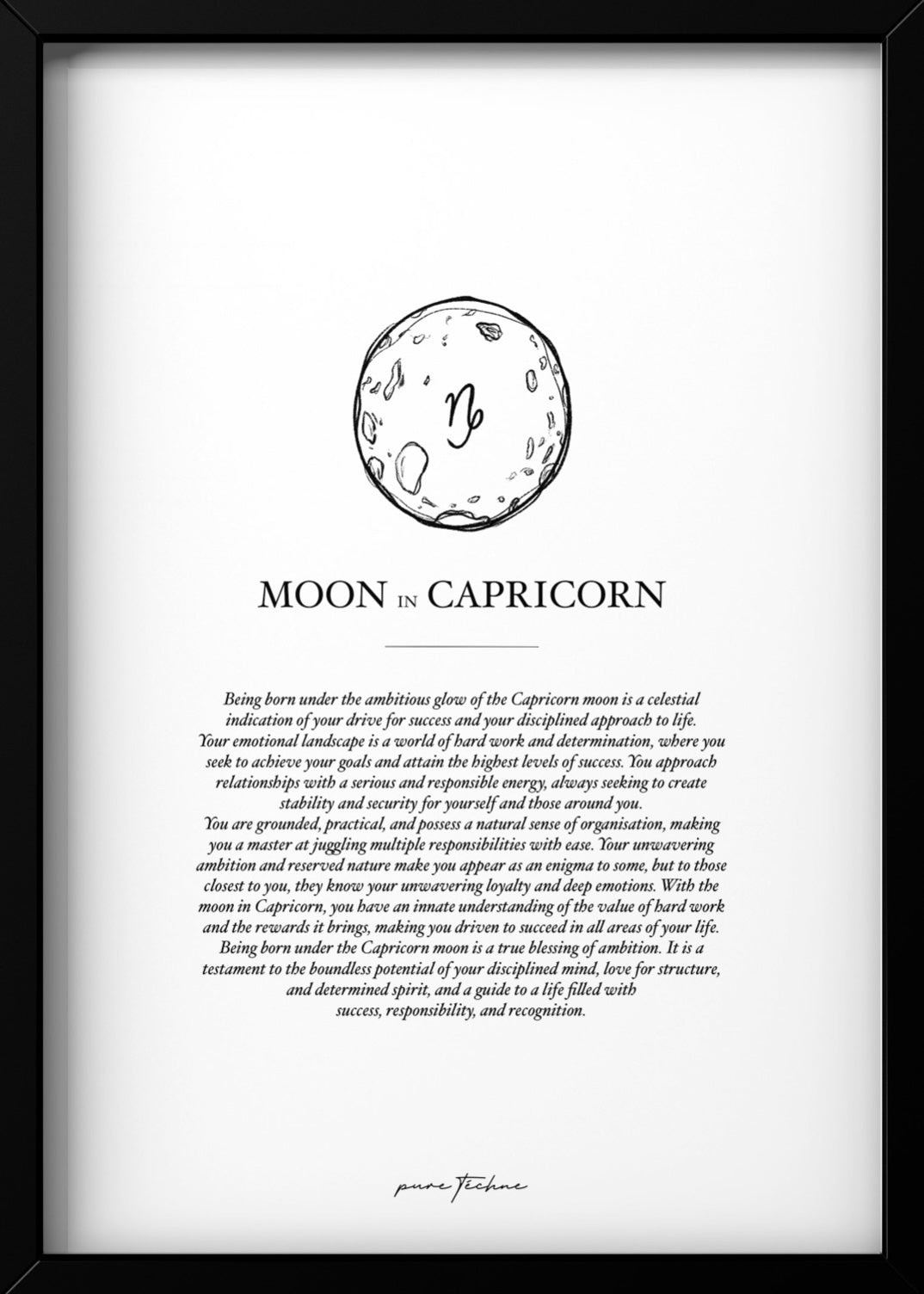 The Capricorn Moon